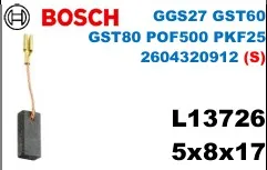 5x8x17 (S) L13726 GGS27 GST60 GST80 POF500 PKF25 2604320912 (S)