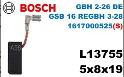 5x8x19 (S) L13755 GBH 2-26 DE GSB 16 REGBH 3-28 1617000525(S)