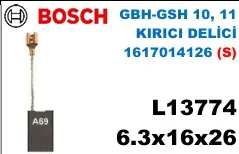 6.3x16x26 (S) L13774 GBH-GSH 10, 11 KIRICI DELİCİ 1617014126 (S)