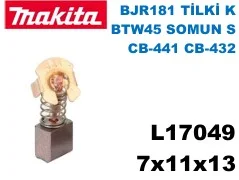 7x11x13 L17049 BJR181 TİLKİ K BTW45 SOMUN S CB-441 CB-432 
