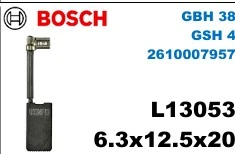 6.3x12.5x20 L13053 GBH38 GSH4 2610007957