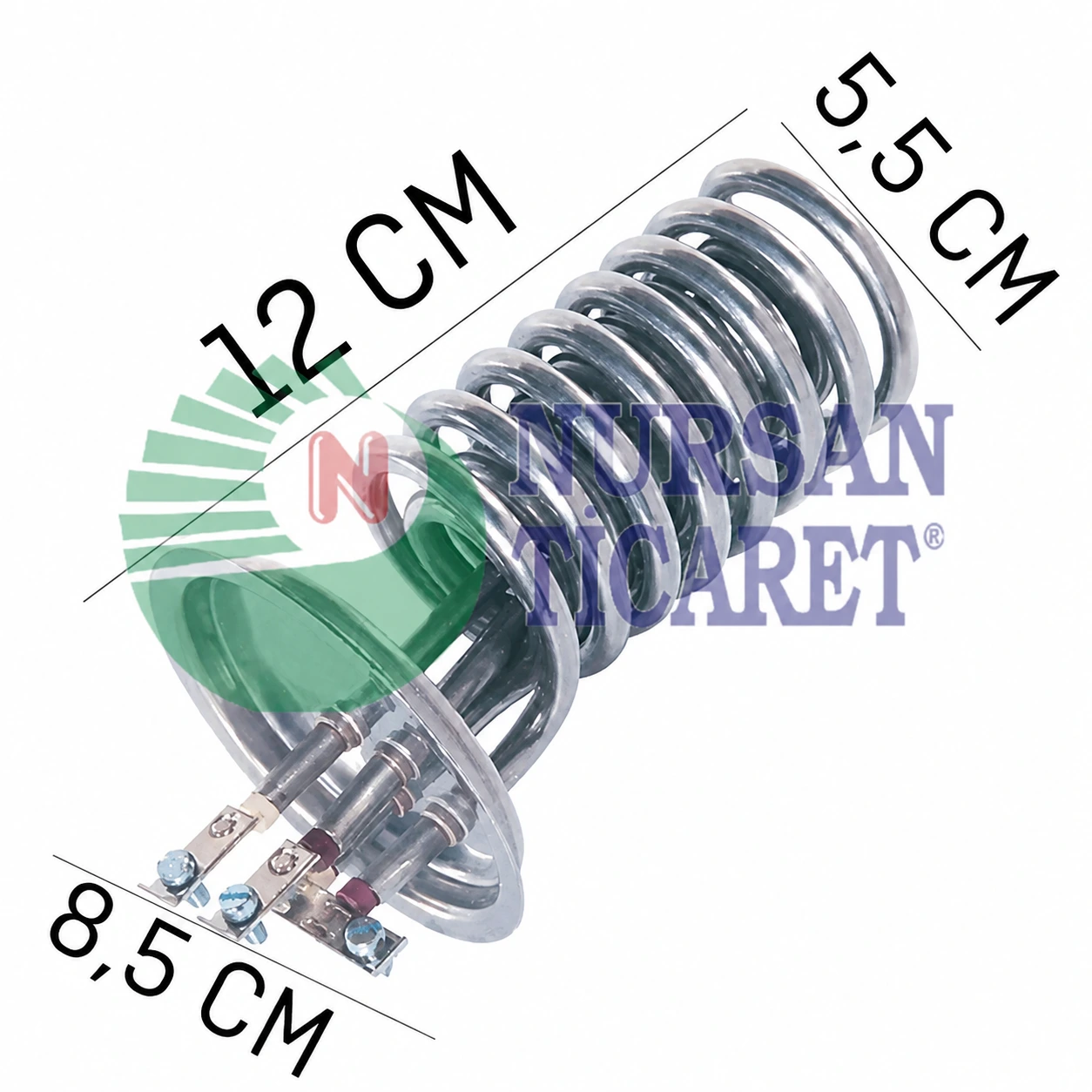 İHLAS TİPİ ŞOFBEN REZİSTANSI 220V 7500W