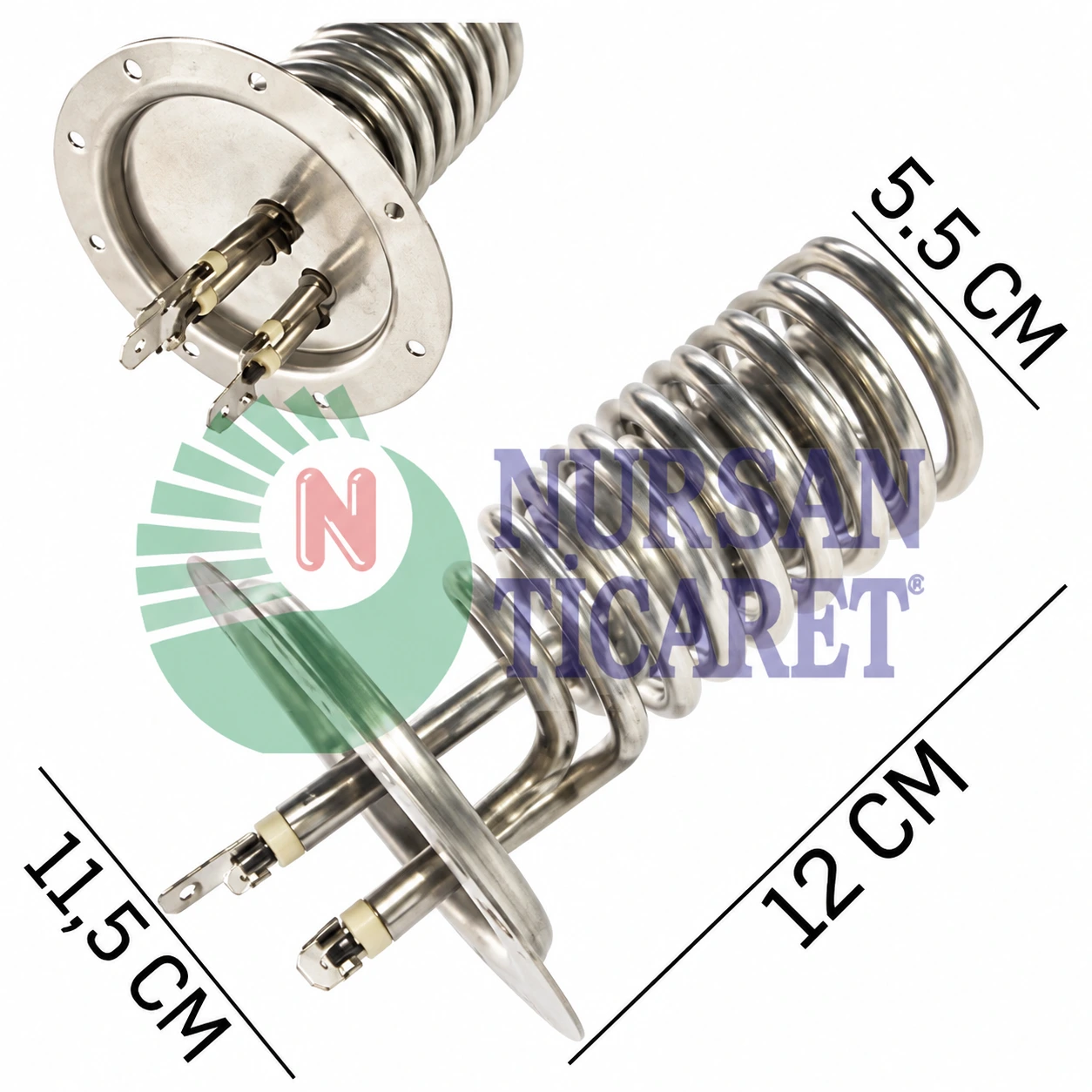 DEMİRDÖKÜM ŞOFBEN REZİSTANSI 220V 7500W