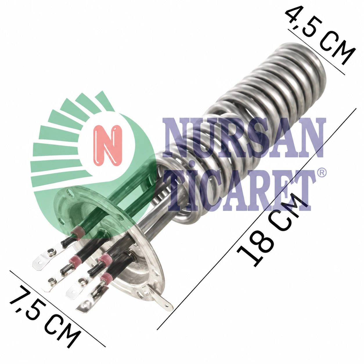 BAYMAK TERMOSİFON REZ.220V 6,5Q CR-Nİ 7500W - 9000W