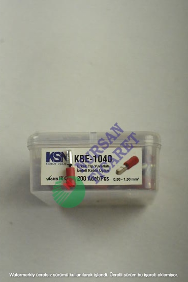 NRS 476 KBE 1040 (0,50-1,50) ERKEK TİP YUVARLAK 200 ADET