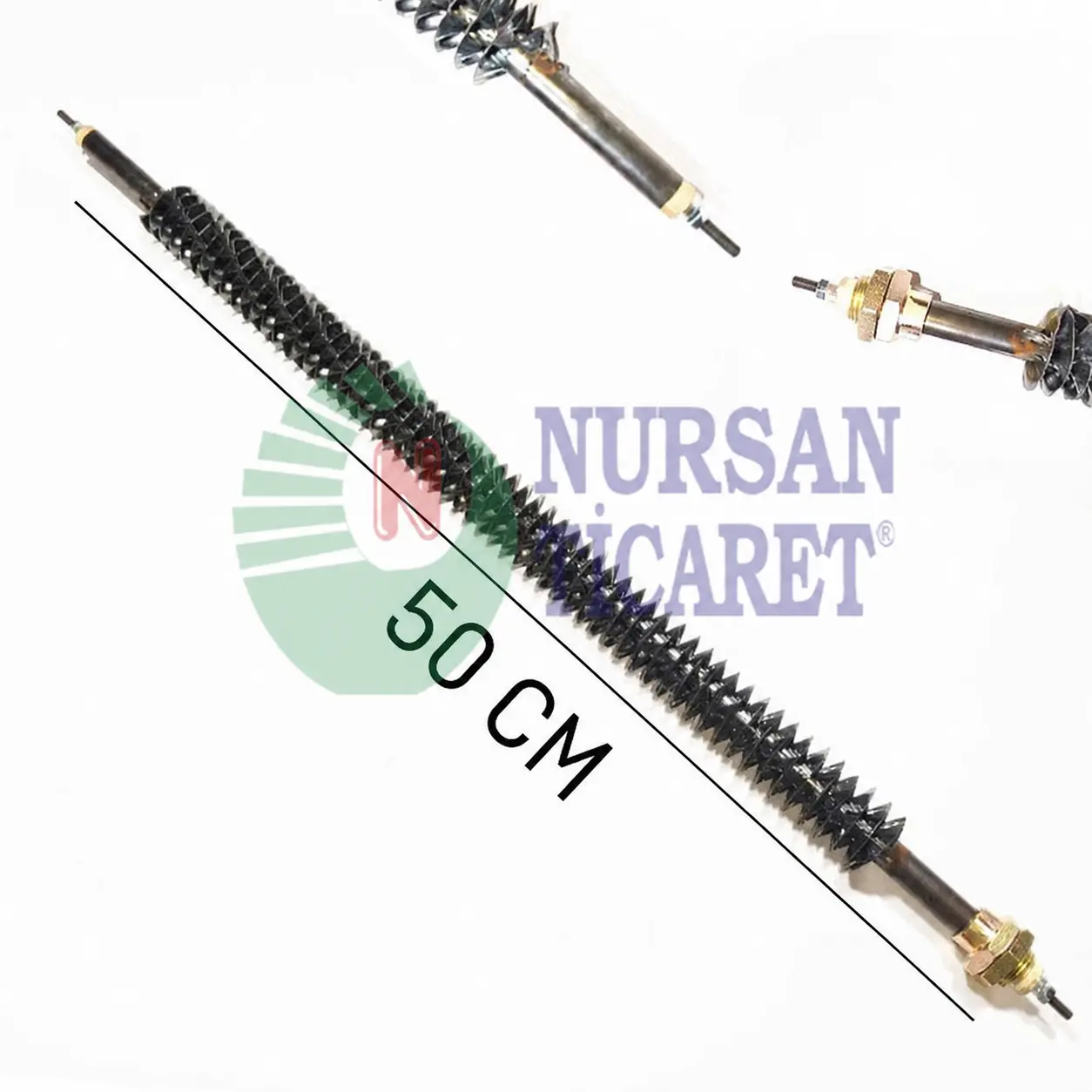 SERPANTİNLİ REZİSTANS (DÜZ)220V DKP 600 W (50 CM) / 700 W (55 CM) / 800 W (60 CM)