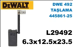 6.3x12.5x23.5 L29492 DWE 492 TAŞLAMA 445861-25 