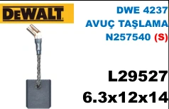 6.3x12x14 (S) L29527 DWE 4237  AVUÇ TAŞLAMA N257540 (S)