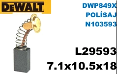 7.1x10.5x18 L29593 DWP849X POLİSAJ N103593