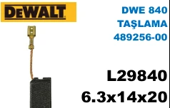 6.3x14x20 L29840 DWE 840 TAŞLAMA 489256-00