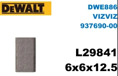 6x6x12.5 L29841 DWE886 VIZVIZ 937690-00