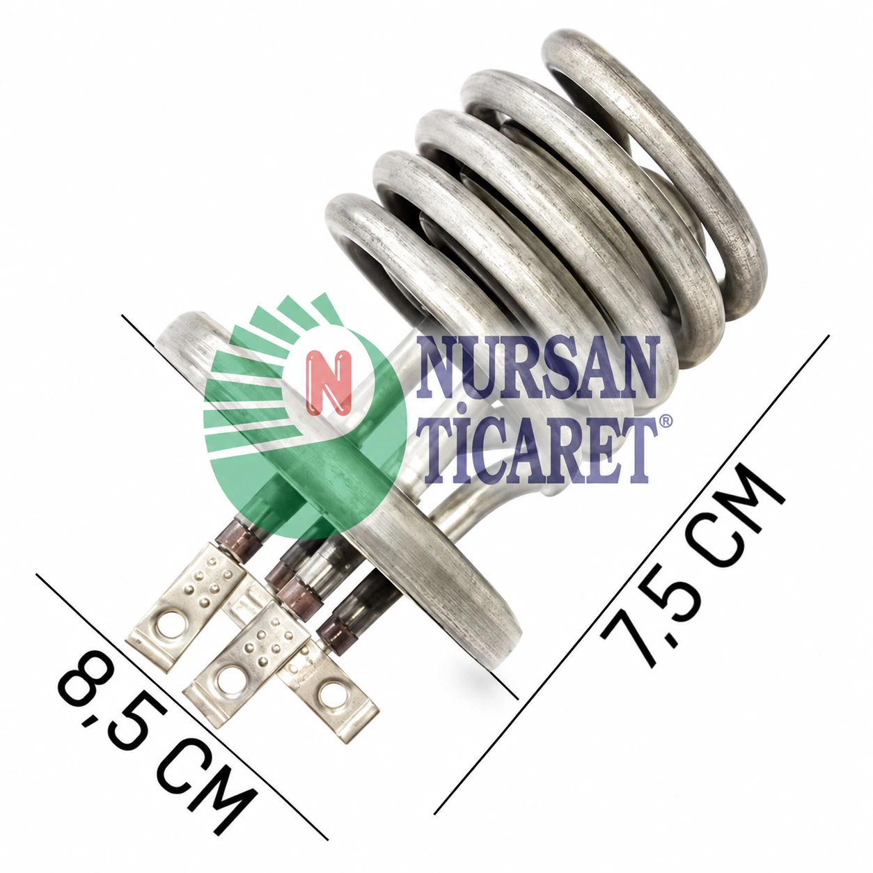 MUTFAK TİPİ ŞOFBEN REZİSTANSI 220V 5500W 6,5 Ø Cr-Ni