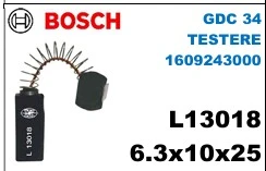 6.3x10x25 L13018 Testere GDC34 1609243000